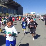 Más de 200 niños de El Alto celebraron su mes con una carrera pedestre
