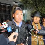 TSE conforme con fallo constitucional; René Yahuasi anuncia continuidad de movilizaciones