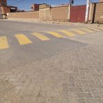 Demarcarán los «rompemuelles» del Distrito 5 de El Alto para brindar seguridad vial y ciudadana     