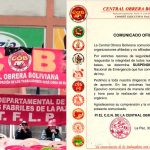 Por seguridad, COB suspende el ampliado donde decidiría si iba a asistir al diálogo