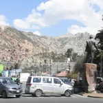 La Paz: circulación vehicular se normaliza en el centro paceño, zona Sur y El Alto