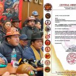 Planteamiento de pacificación de la COB tiene ocho ejes, incluyendo compromiso de no privatización