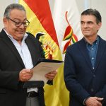 Ricardo Sanjinés Chávez asume como ministro de Educación