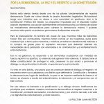 Vicepresidente Lara rechaza la propuesta de referéndum revocatorio extraordinario