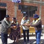 Concluye la construcción del Centro Cultural Parcopata en el Distrito 10 de El Alto y se realiza la entrega oficial