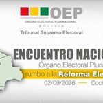TSE y tribunales electorales activan en Cochabamba la agenda nacional rumbo a la Reforma Electoral
