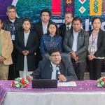 El Alto: magno ampliado del distrito 14 respalda informe de los 100 días de gestión del alcalde, Eliser Roca