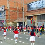 El Alto: Distrito 1 celebra el día de la Bandera Nacional con desfile cívico estudiantil
