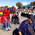Con una tradicional ofrenda a la Pachamama, el alcalde Roca dio inicio al desfile cívico militar en El Alto