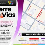 Calles y avenidas del centro de La Paz estarán cerradas temporalmente este lunes por una filmación: Proyecto K