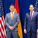 Presidente Paz y secretario Rubio acuerdan agenda para financiamiento, apertura de mercados y fortalecimiento a seguridad nacional
