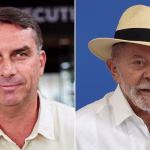 Flávio Bolsonaro y Lula da Silva disputarán la presidencia de Brasil en segunda vuelta