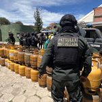 ANH y YPFB decomisan 300 garrafas de GLP y 250 litros de combustibles líquidos en la Terminal de El Alto