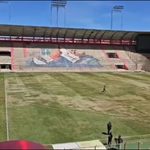 Denuncian extraño deterioro del césped del estadio Municipal de Villa Ingenio